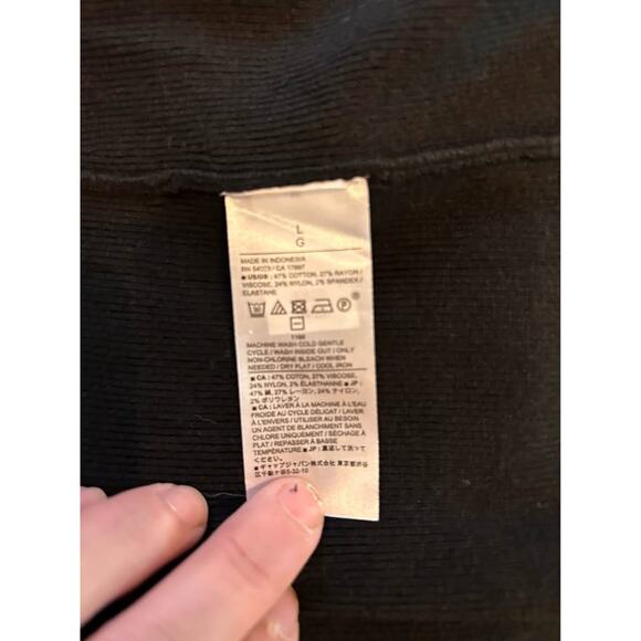 Sz L - NEW Banana Republic Knit Sweater Skirt - Picture 8 of 8